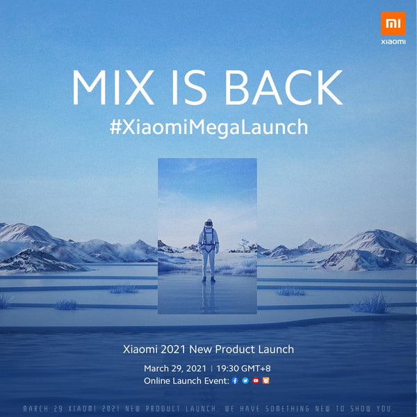 xiaomi 2021 New Product Launch on March 29th